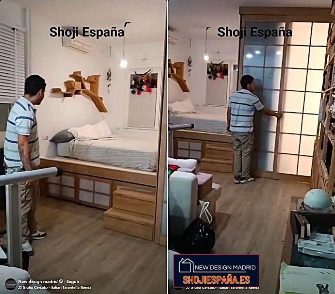 Mobiliario Tansu y puertas Shoji: soluciones a medida para ganar amplitud.