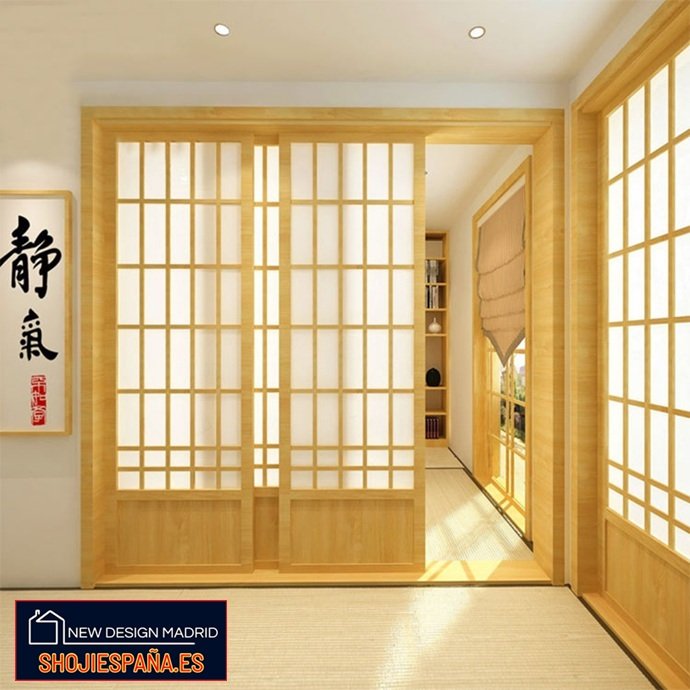 Sustituya los fríos muros oscuros por paneles Shoji translúcidos que bañan de luz cada rincón de su salón.